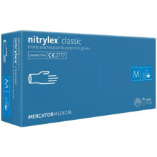 Рукавички нітрилові NITRYLEX блакитні